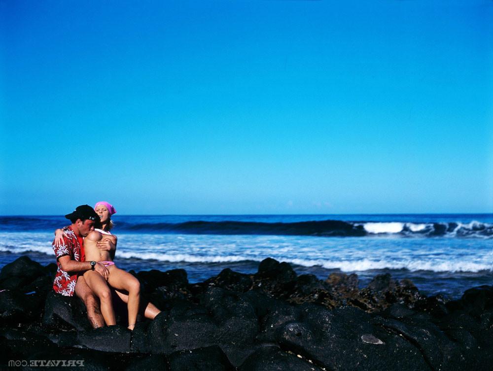 15P Alexa Weix gets fucked hard by the sea
