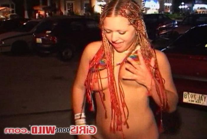 14P Drunk cutie taked off her bikini