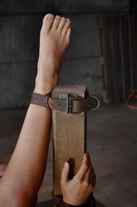 14P Bondage and breath play and multiple orgasms are the overload th