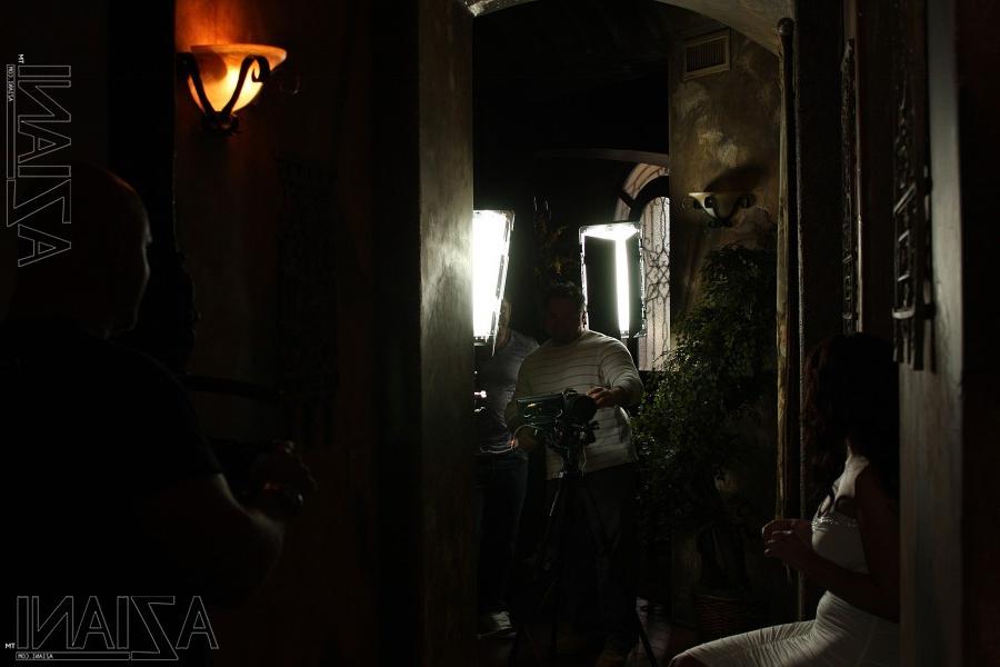 15P Some fun and personal behind the scenes footage of gorgeous busty brunette, Aria