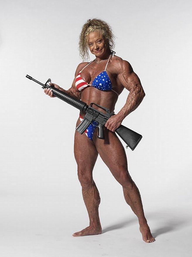 15P hot female bodybuilders with huge muscles