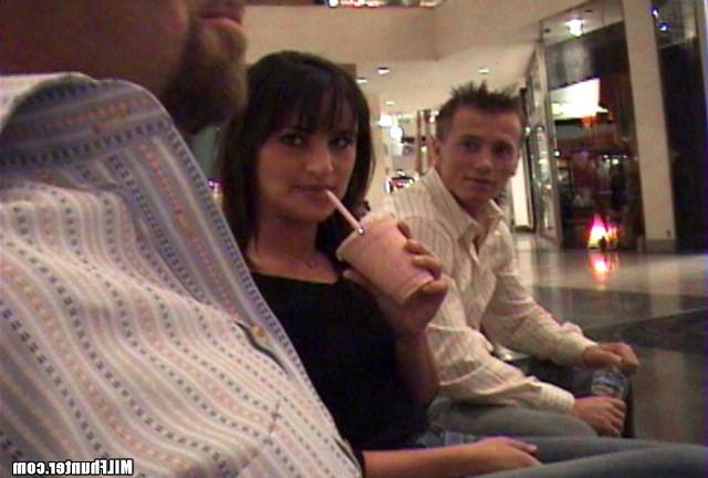15P Hot brunette milf getting taken from behind by the hunter