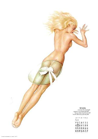 13P Erotic Calendar 3  -  Vargas Pin-ups 1941