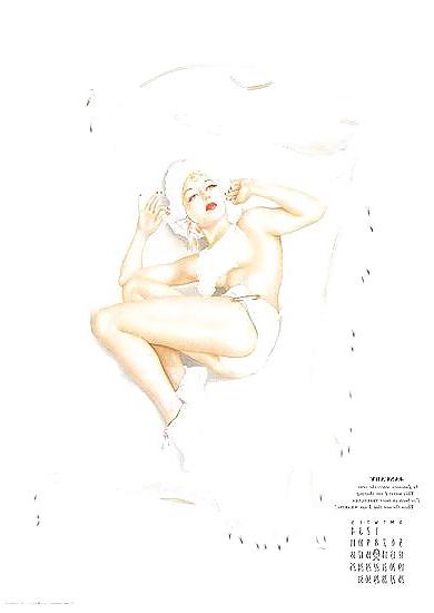 13P Erotic Calendar 3  -  Vargas Pin-ups 1941