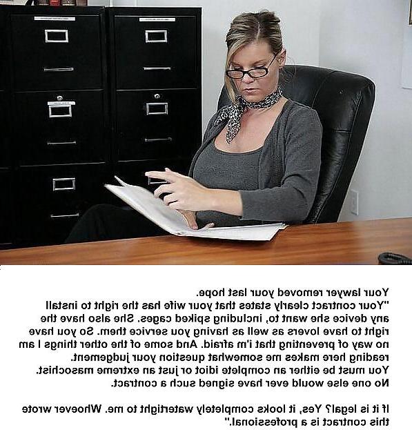24P Male chastity captions