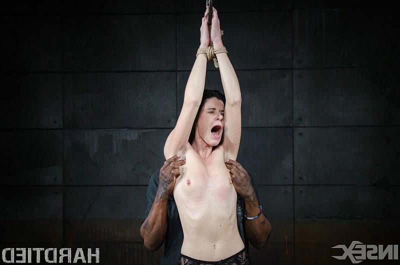 15P India Summer stockings babe in full rope bondage is toyed to org