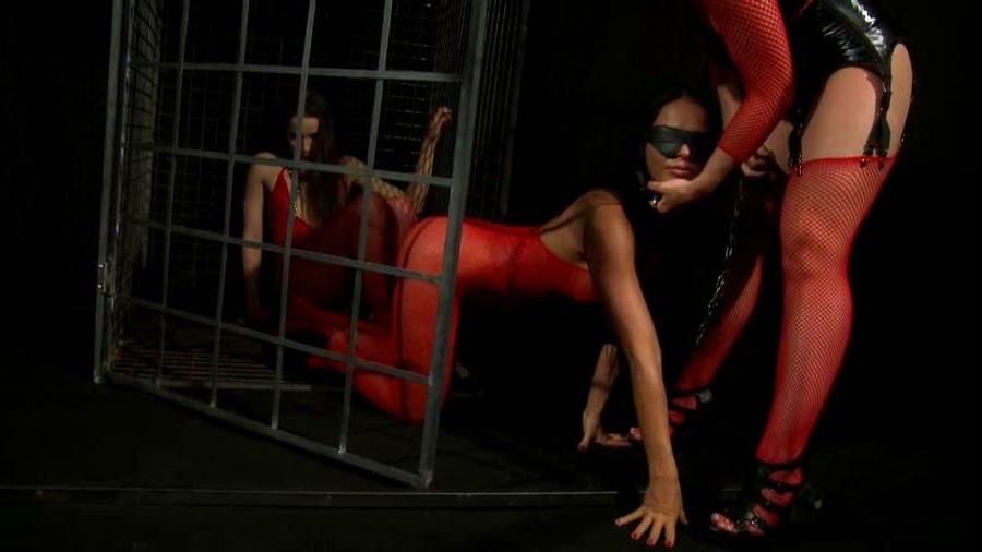 16P Christina Bella dominated by dominatrix Kathia