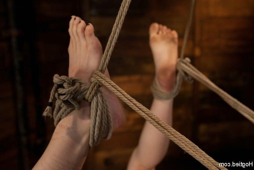15P Sensi Pearl constrictor bondage and forced orgasms