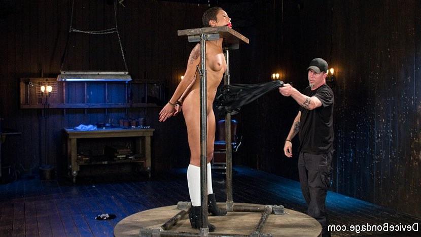 17P Skin Diamond penthouse pet squirting in brutal bondage is toy fu