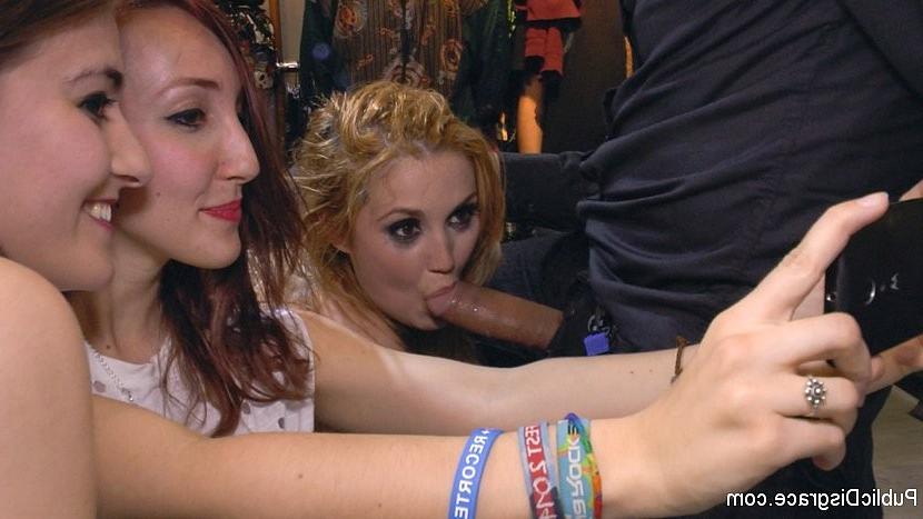 18P Hanna Montada busty in bondage is stripped naked in public for b