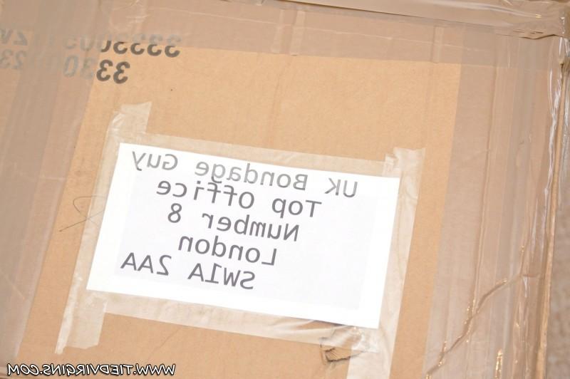 16P Bondage slave shipped in box