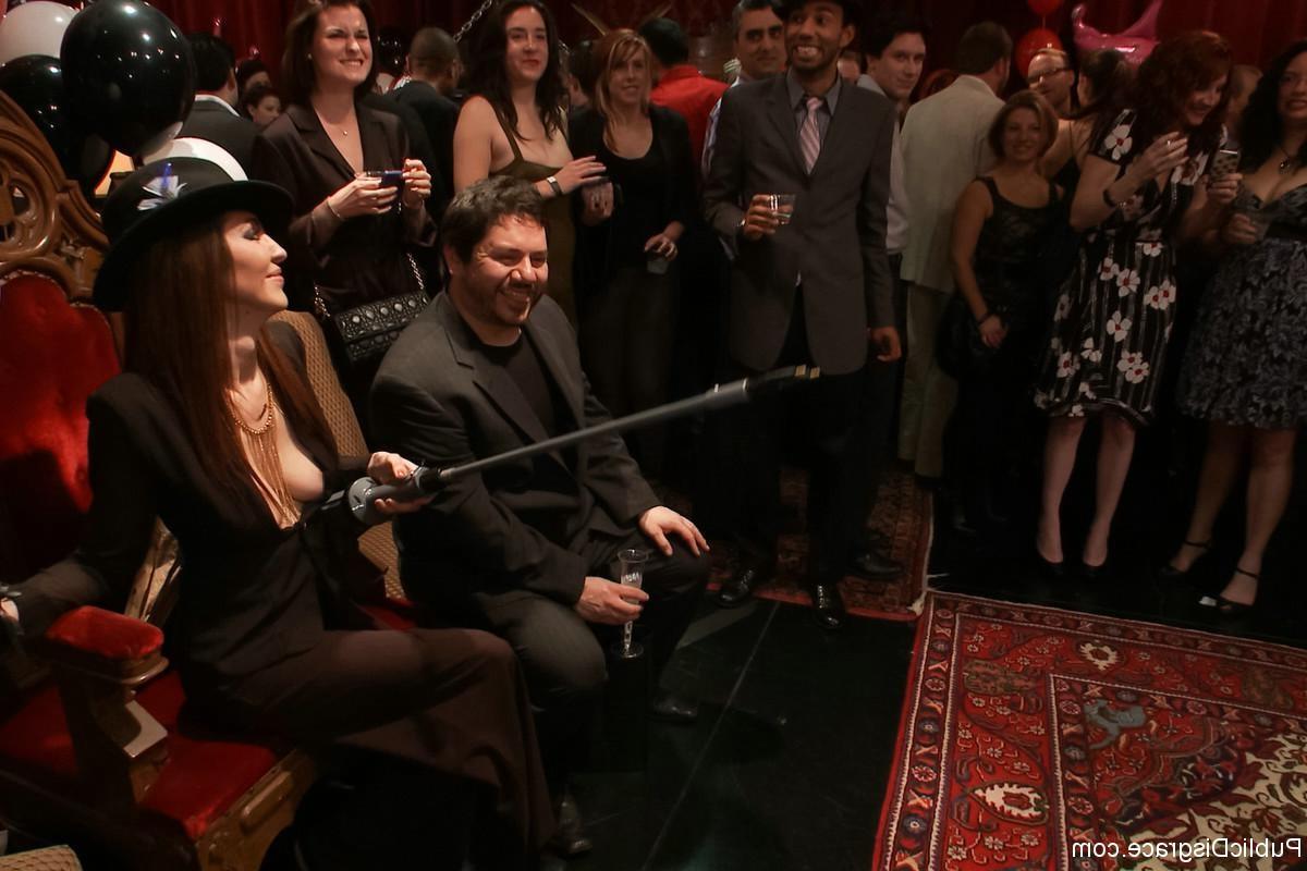 24P Two babes get tied, whipped and dominated at BDSM party