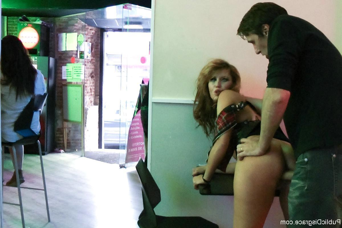 24P Euro trash Whore gets fucked like a sex doll in urban Madrid