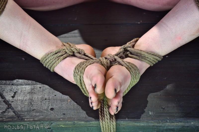 16P Iona Grace busty strips animal print outfit in bondage with vibrating sex toys