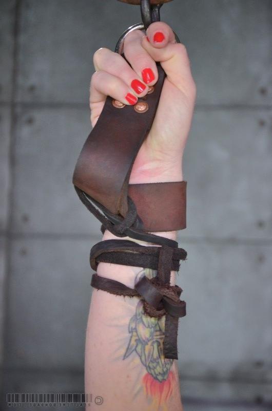 16P Siouxsie Q boud in dungeon and toyed by kinky lezdom
