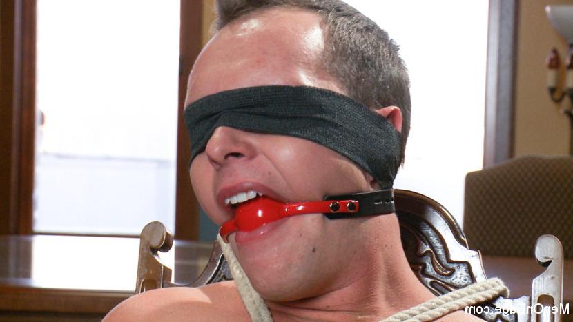 15P Boy next door is getting tied up and edged for the very first time.