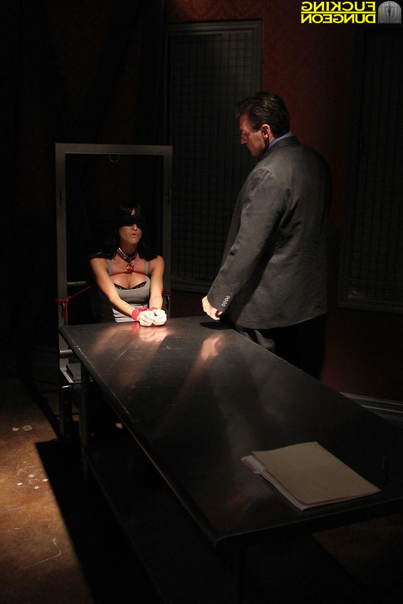 15P Busty Gia's Bondage Interrogation.