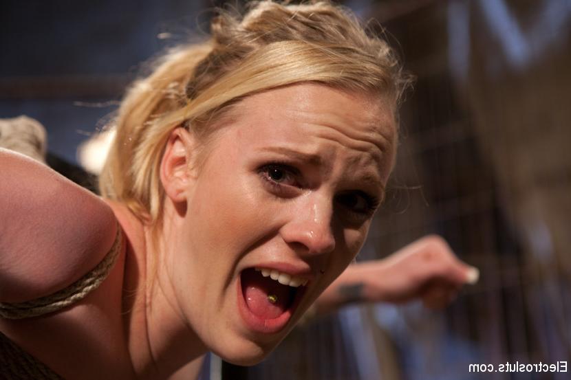 15P Blonde Hydii May gets a double header of intense electrical vaginal fucking from
