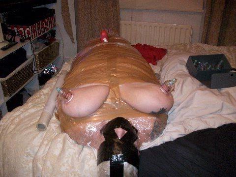12P Amateur bondage bitched are tied up and gagged