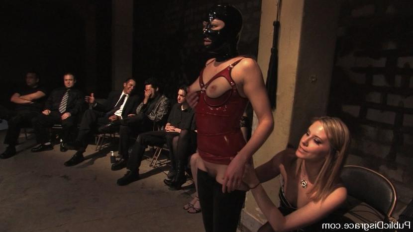 15P Excited babe gets extreme bondage and fucked hard in orgy