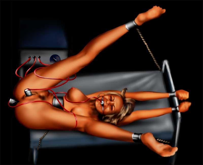 15P evil horror bondage pain and dungeon artworks