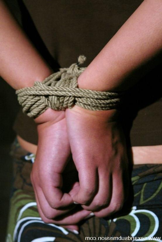 15P Pretty gets exciting bondage experience and fucked hard