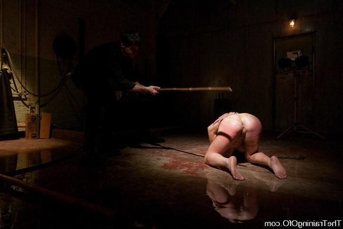 15P Bondage slave Dia Zerva trained by two doms