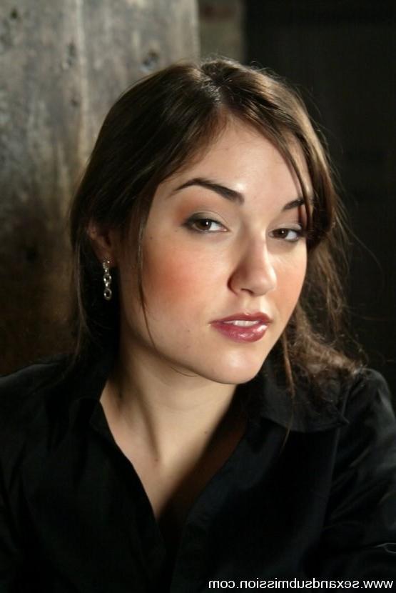 15P Pretty Sasha Grey having rough sex in bondage experience