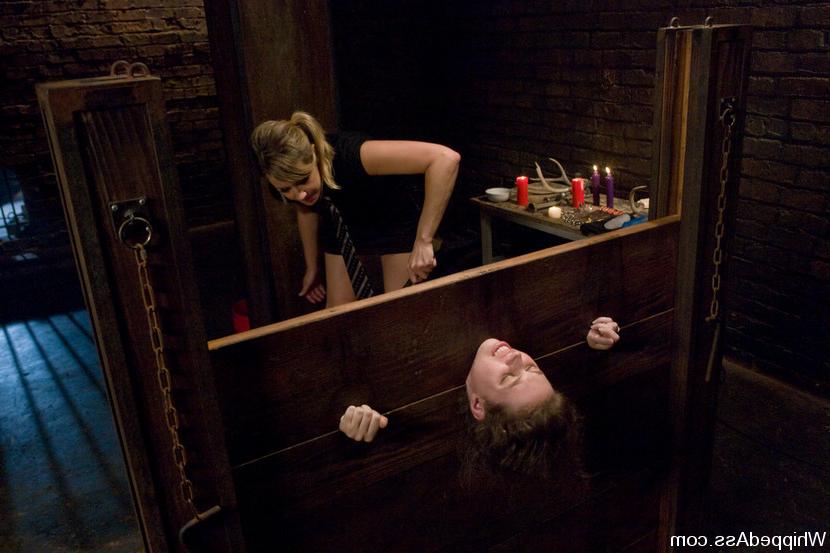15P The cameras keep rolling as Kristine gets an intense and unusual Whippedass expe