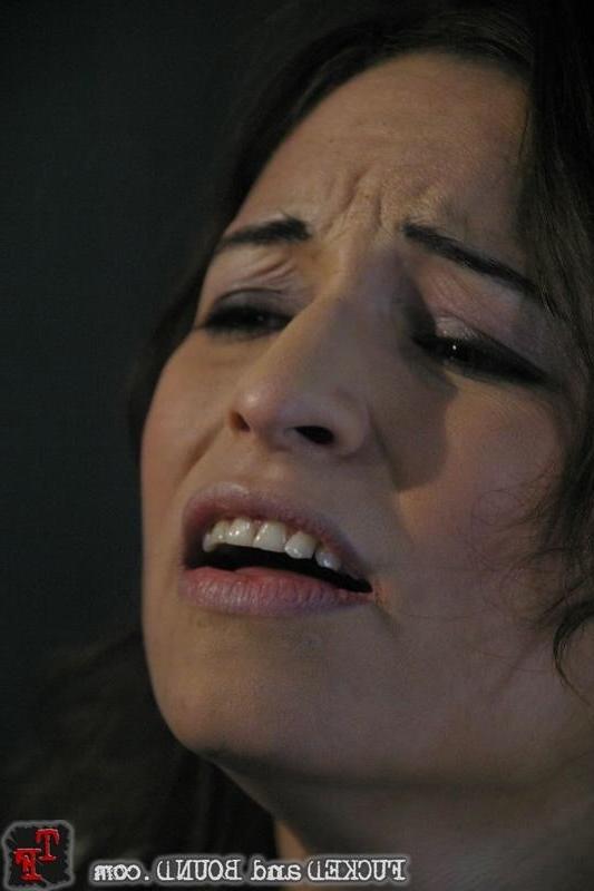 15P Helpless pretty girl gets rope bondage act and fucked hard