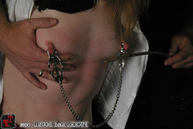 15P Horny Madison Young bondaged and fucked in every hole