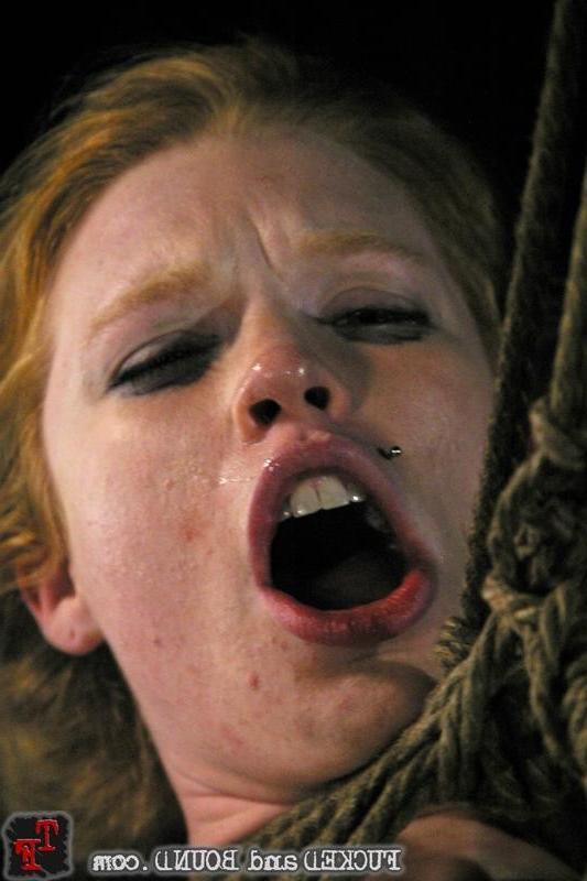 15P Horny Madison Young bondaged and fucked in every hole