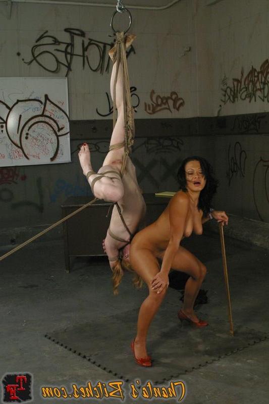 18P Helpless Madison Young gets bondage and fucked with strapon