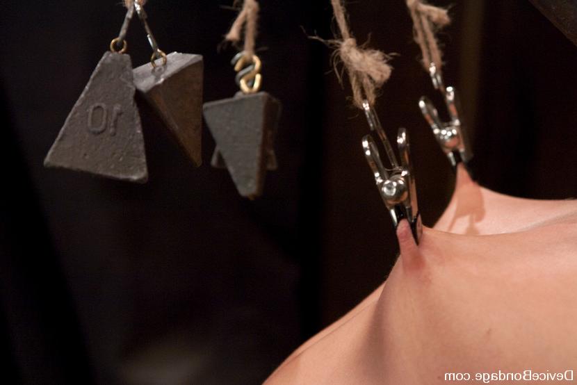 14P Blond girl next door Jesse Cox does her first bondage scene