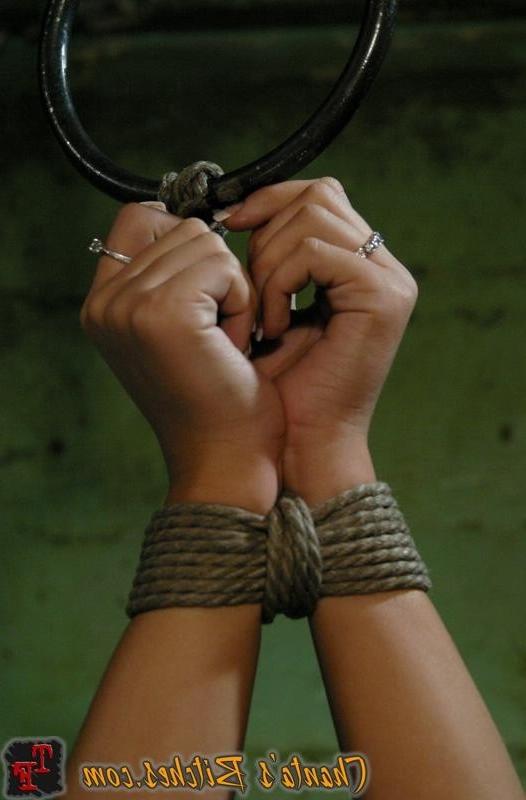 18P Lass bondaged and forced orgasm with device by her mistress