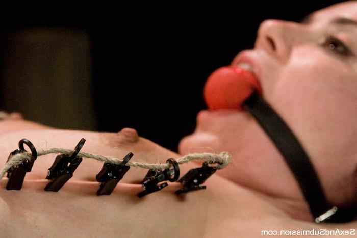 15P Dom Derrick Pierce uses a cage and hot wax to torture Mina Leigh