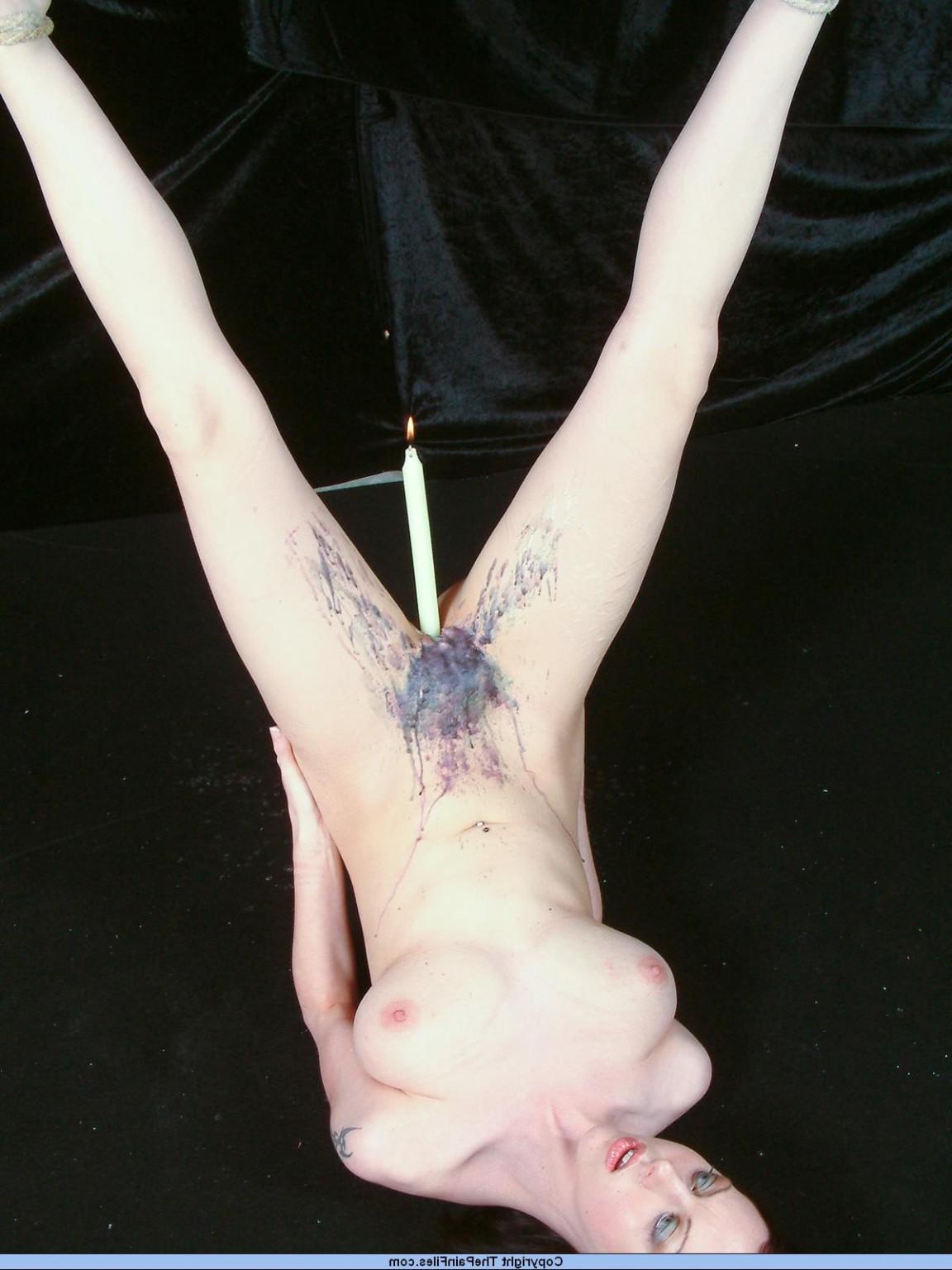 16P Strict bondage and extreme pussy waxing punishment