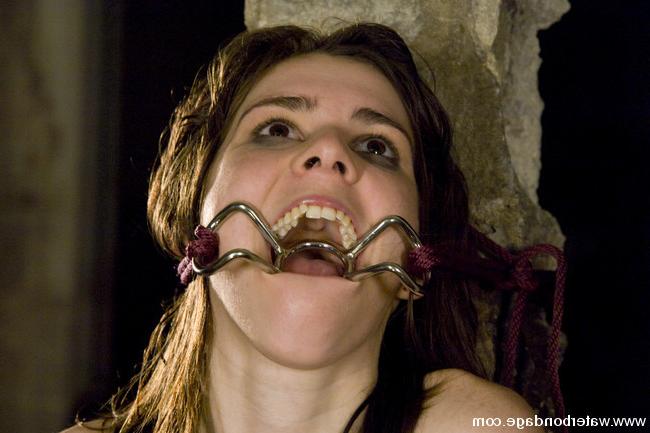 15P Hard bondage and water torture on a sexy young Isobel Wren