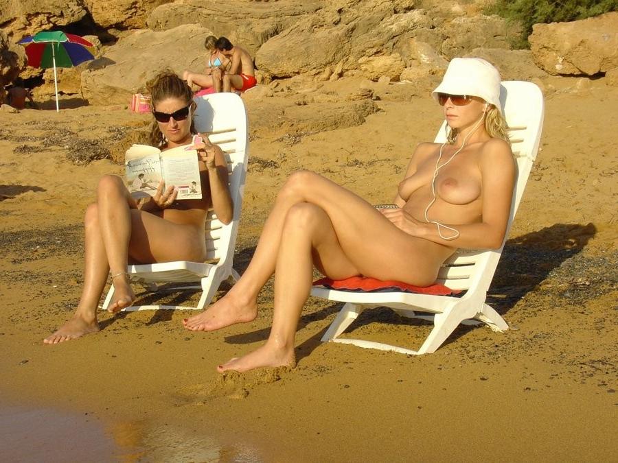 15P Everyone's looking at this sexy slim teen nudist