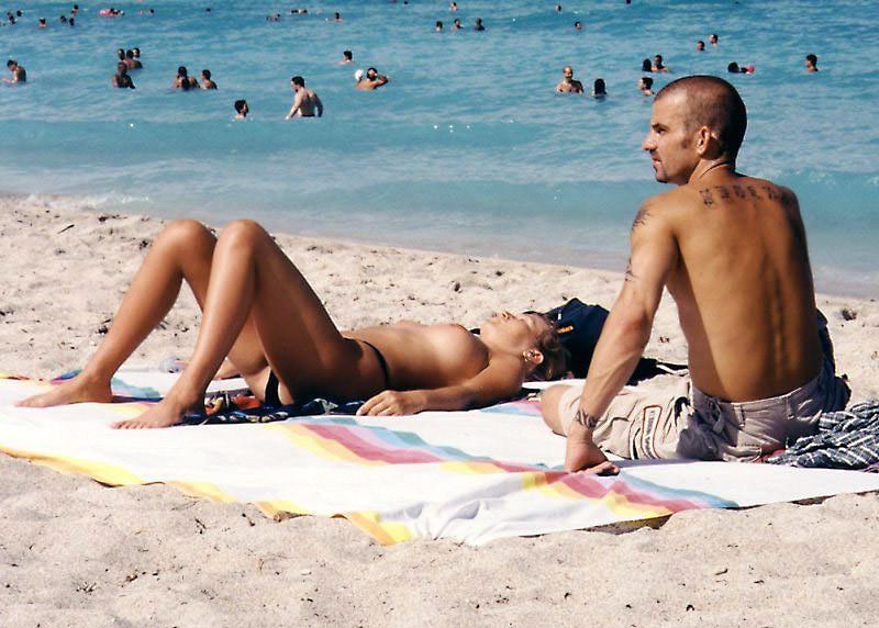 15P Amazing young nudists touch each other's bodies