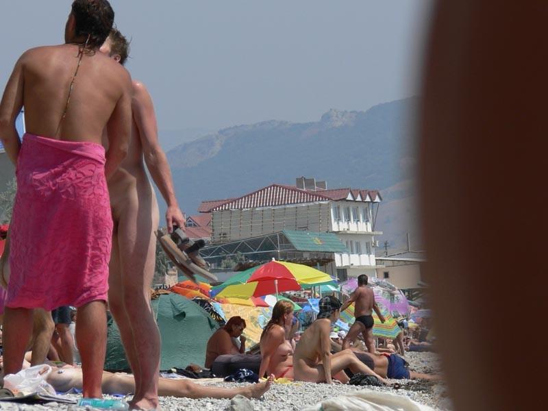 15P The clothes come off quickly for two young nudists