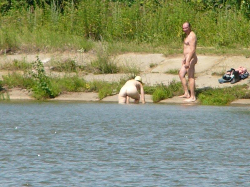 15P The clothes come off quickly for two young nudists