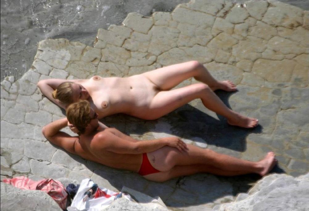 15P Naked teen nudist lets the water kiss her body