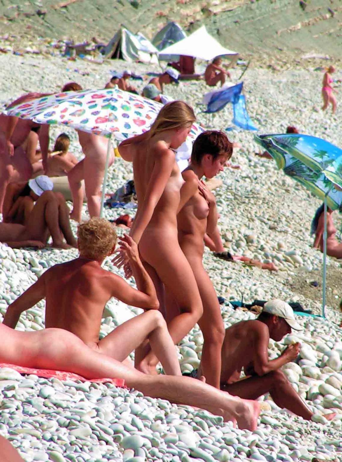 15P No chick at the nude beach is hotter than this one