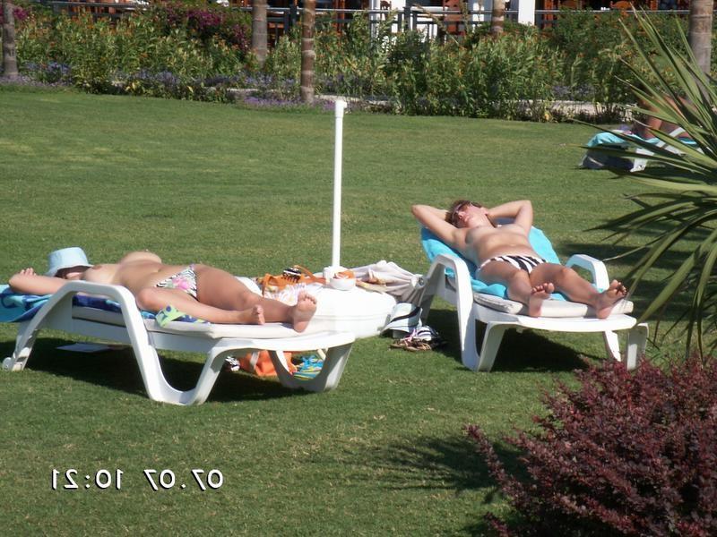 15P Teen Russian nudists rub down each other's bodies