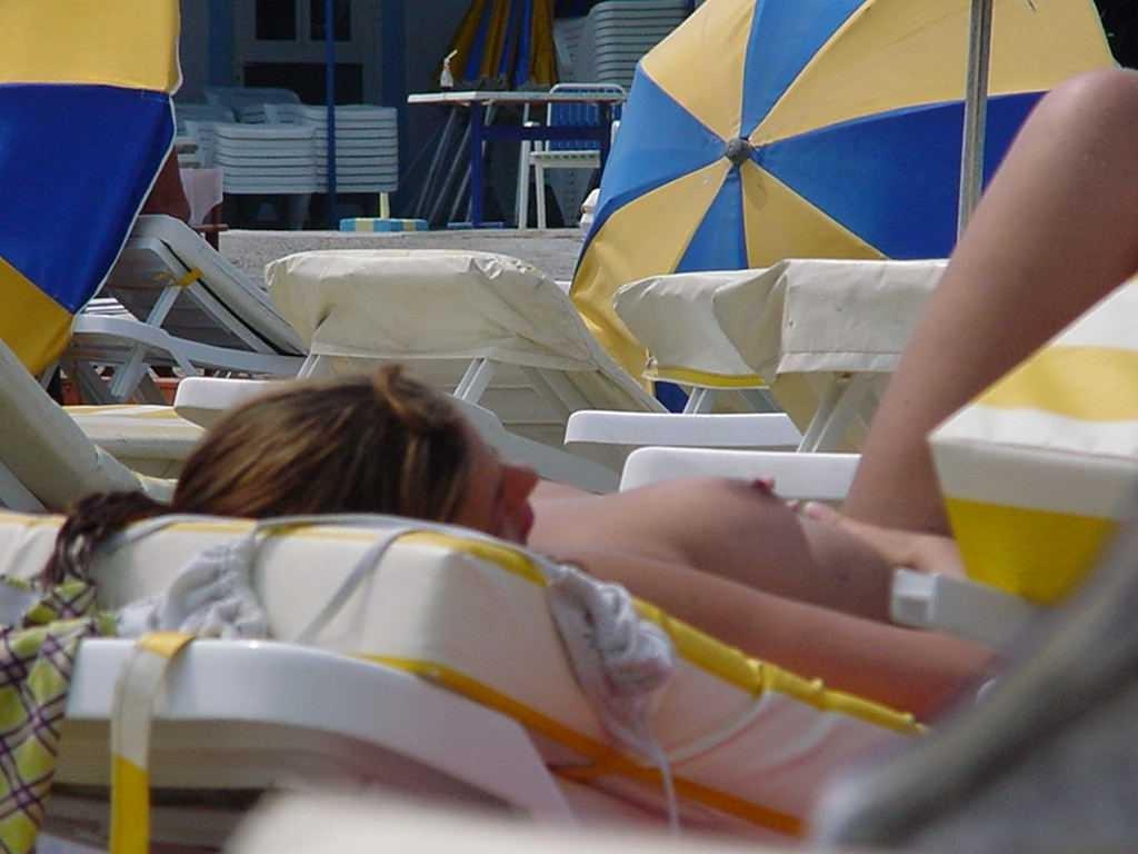 15P Everyone's looking at this sexy slim teen nudist