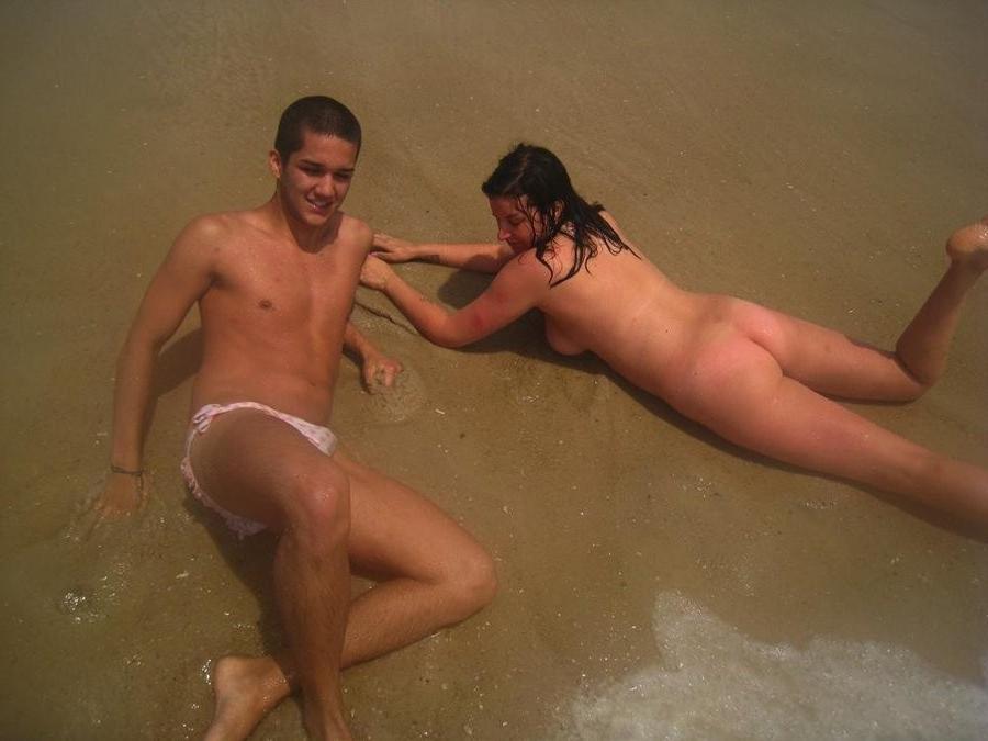 15P Look at their faces when these teens strip nude