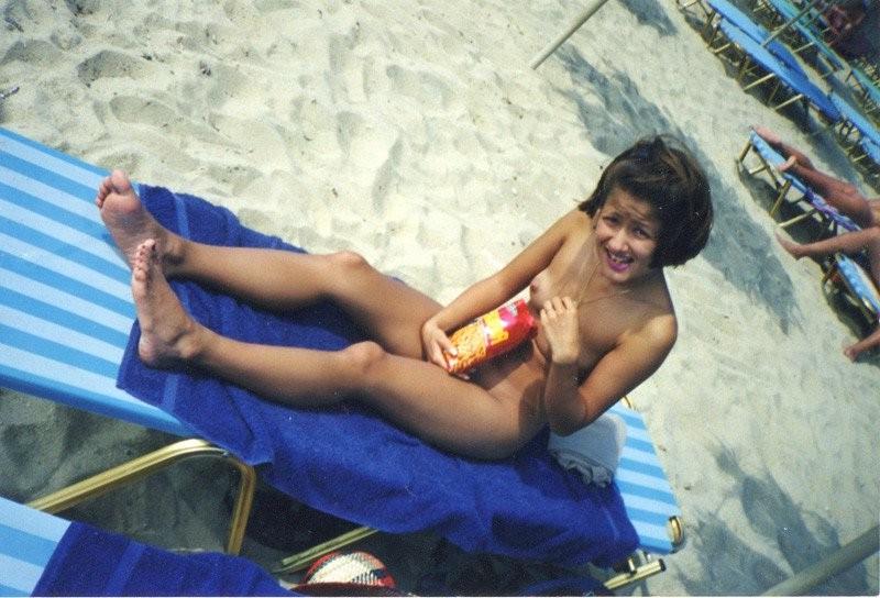 15P The perfect body on this nudist is on display here