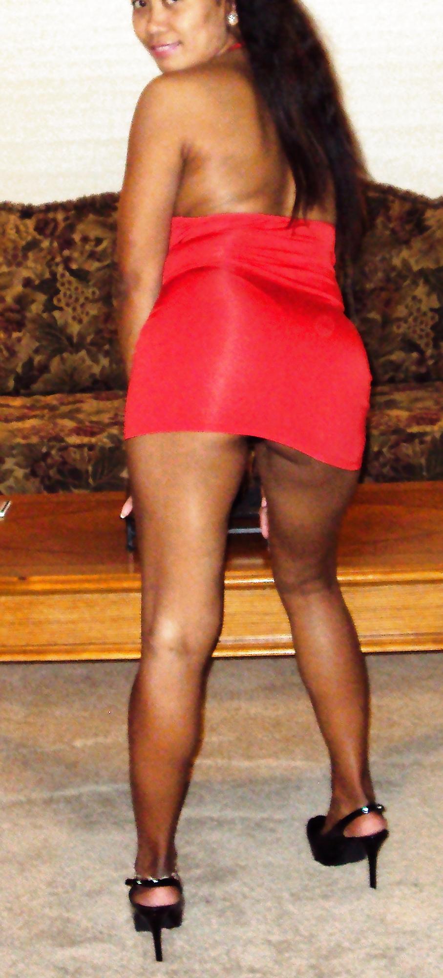 25P Baby Doll, horny after wearing red out and about...