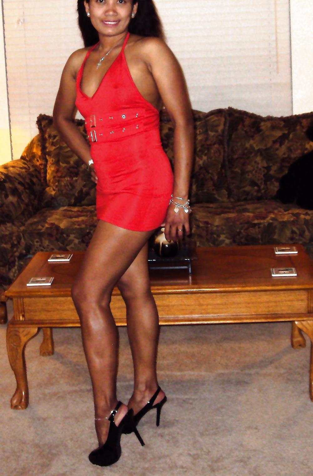 25P Baby Doll, horny after wearing red out and about...